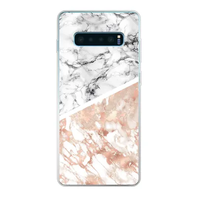 Produktbild von MuchoWow® Handyhülle Schutzhülle Hülle für Samsung Galaxy S10 Lite Marmor - Rosa - Abstrakt - Luxus Silikon Softcase Handy Hülle - Schutz