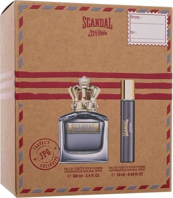 Zdjęcie produktu dla Zestaw Jean Paul Gaultier Scandal Pour Homme Edt 100ml + Edt 20ml