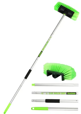 Zdjęcie produktu dla Szczotka do mycia samochodu, 150 cm, z teleskopową rączką