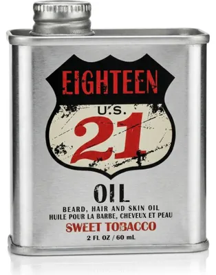 Image de 18,21 Huile pour barbe, cheveux et peau 60 ml