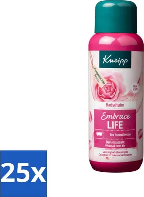 Productafbeelding van Kneipp - Badschuim - Omarm het leven - Anti-aging verzorging - 400 ml - Voordeelverpakking - 25 stuks