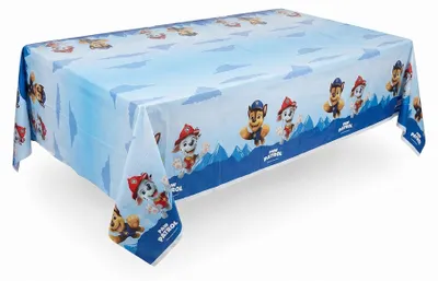 Productafbeelding van PAW Patrol papieren tafelkleed, blauw, 136 cm x 228 cm