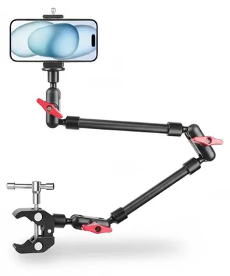 Produktbild von InAndOutdoorMatch - Magic Arm - 59 cm - 360° flexibel - Schwarz/Rot, KI-generiertes Bild