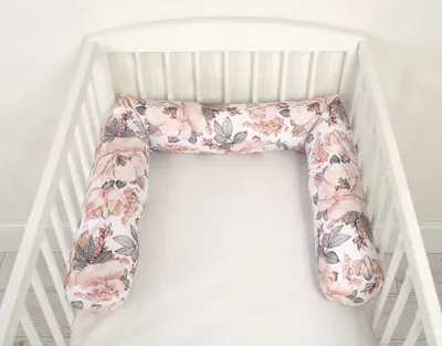 Produktbild von Kinderbett-Rollenschutz - sepia roses