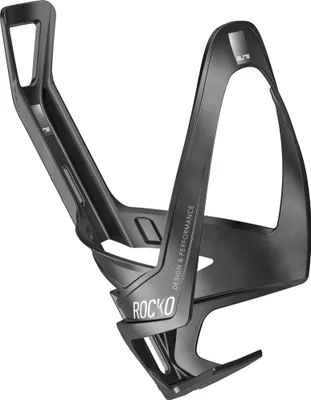 Produktbild von Elite 0174002 Trinkflaschenhalter Rocko Carbon, schwarz matt/weiß, schwarz