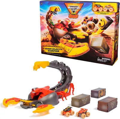 Obrázok produktu pre Monster Jam El Toro Loco Venom Velocity Scorpion, Akčný / Dobrodružný, 3 rok / roky, Viacfarebný