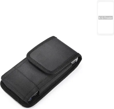 Produktbild von Holster Gürteltasche kompatibel mit OnePlus OnePlus 8 Holster Gürtel Tasche wasserabweisend Handy Hülle Schutz Hülle Outdoor schwarz K-S-Trade