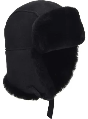 Seeberger Lammfell Chapka 19030-0 in schwarz