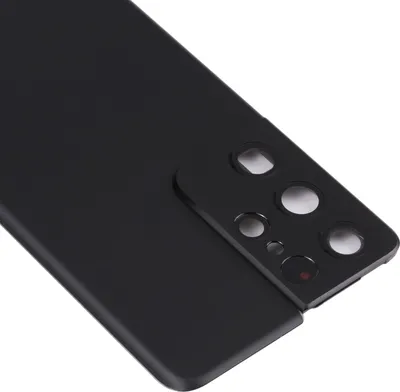 Produktbild von Für Samsung Galaxy S21 Ultra SM-S998B Akkudeckel Backcover Rückseite schwarz