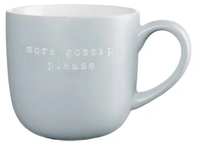 Zdjęcie produktu dla ASA Selection Hey! Kubek z uchwytem „more gossip, please” 600 ml 1 sztuka
