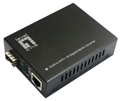 Produktbild von LevelOne 10-Gigabit RJ45 zu SFP+ Mediakonverter