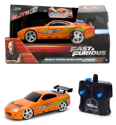 Zdjęcie produktu dla Fast & Furious Jada auto RC Nitro Toyota Supra 1995 1:24 zdalnie sterowane