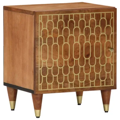 Produktbild von Nachttisch 40x33x46 cm Massivholz Mango