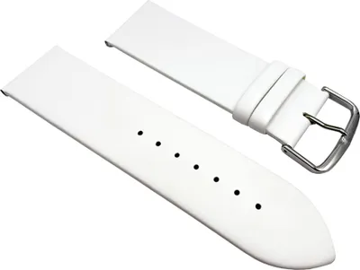 Produktbild von Rece Uhrenarmband Jumbo weiß 24 mm