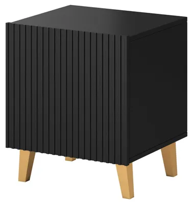 Productafbeelding van Nachtkastjes FASO, 2 stuks, zwart