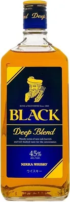 Produktbild von Nikka Black Deep Blend Whisky 700ml 45% Vol.