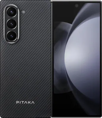 Produktbild von Pitaka MagEZ 5 600D Ultra Slim Schutzhlle fr Samsung Galaxy Z Fold 6, Schwarz/Grau