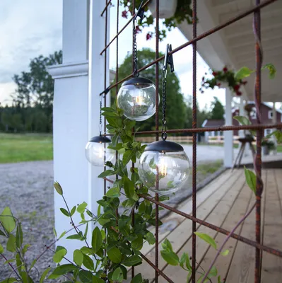 Zdjęcie produktu dla Zestaw 3 lamp ogrodowych Led solarnych GLOBE