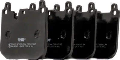 Produktbild von FERODO Bremsbeläge Satz Vorne für MINI Schrägheck (F56) FDB5112