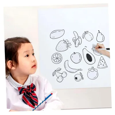 Produktbild von Wiederverwendbarer abwischbarer Whiteboard-Aufkleber für Schule und Zuhause