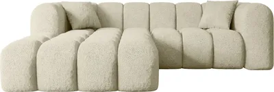 Produktbild von ALTDECOR Ecksofa in L-Form OLEA-L1 - 231x173x74 cm Beige - Corner Sofa Bett Eckcouch Couch Wohnlandschaft Cauchsofa