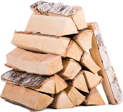 Produktbild von Brennholz Birke 25 cm - Ofenfertig 30 kg - Feuerschale Kamin Ofen Grill