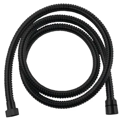Produktbild von POWERFLEX Metall-Duschschlauch, 150cm, Schwarz matt
