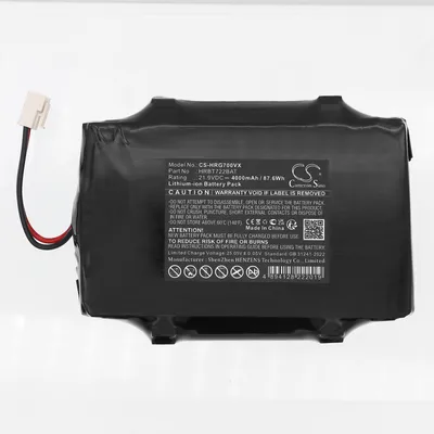 Image de TECHTEK Batterie compatible avec [Hoover] H-GO 700, H-GO 700 Extra, H-GO 700 Plus, H-GO 700 Pro, HGO710, HGO720 011, HGO730L 011 remplace 2022 0103,