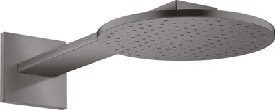 Produktbild von hansgrohe Kopfbrause 250 1jet Axor mit Brausearm, brushed black chrome