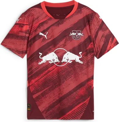 Produktbild von Puma RB Leipzig Away-Trikot 24/25 Kids Dark Jasper-Active Red 128