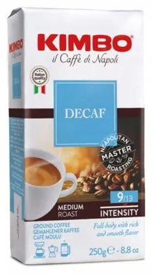 Produktbild von Entkoffeinierter gemahlener Kaffee 250g - Kimbo