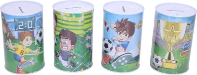 Immagine prodotto di Salvadanaio 8x12,7 Cm - Calcio