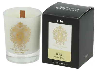 Obrázek produktu pro Tiziana Terenzi Kirkè Scented Candle in White Glass 40 g UNISEX