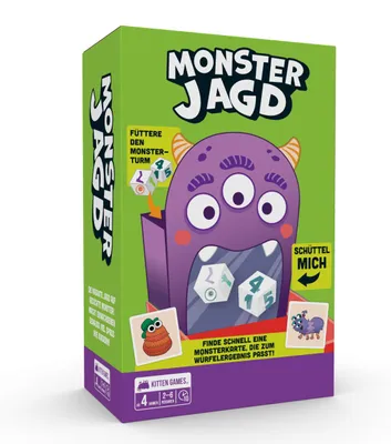 Obrázok produktu pre Exploding Kittens: Monsterjagd, pre 2–6 hráčov, od 4 rokov, kompatibilné