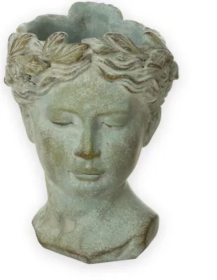 Immagine prodotto di Busto per piante VALO in Vetroceramica bianca e crema