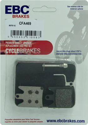 Zdjęcie produktu dla CFA469 - Klocki hamulcowe rowerowe (organiczne) EBC Brakes