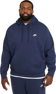 Zdjęcie produktu dla Nike Club Mens Hoodie Midnight Navy/Midnight Navy/White L Bluza do fitness