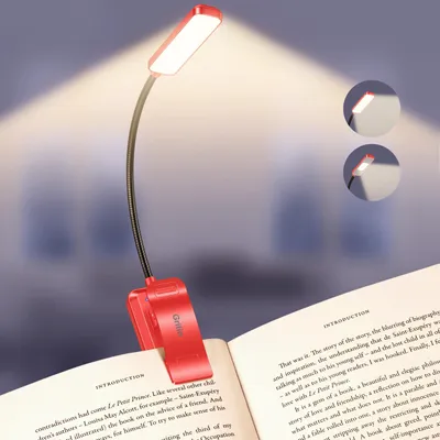 Productafbeelding van 30 LED Leeslamp met Klem, Oplaadbare Leeslamp met Lange Batterijduur