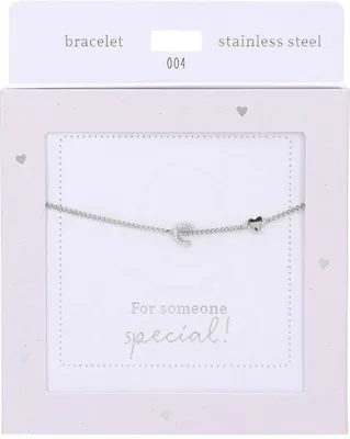 Produktbild von Depesche Armband Heart of Gold silberfarben mit Buchstabe C
