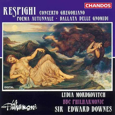 Obrázok produktu pre Concerto gregoriano für Violine & Orchester - Ottorino Respighi (1879-1936) - Chandos - (CD / Titel: A-G)