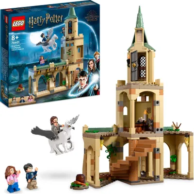 Produktbild von LEGO 76401 Harry Potter Hogwarts: Sirius’ Rettung Spielzeug-Set aus der Gefangene von Askaban, Schloss Erweiterung mit Seidenschnabel
