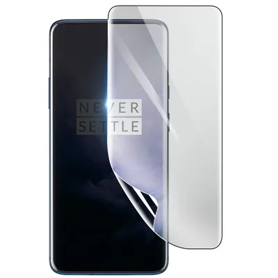 Image de 3mk, Protection d'écran hydrogel antichoc et anti-rayures pour Oneplus 7 Pro, Transparent