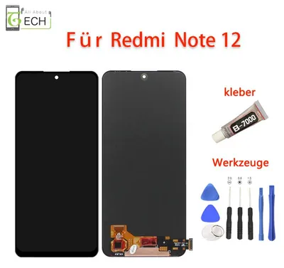 Produktbild von Für Xiaomi Redmi Note 12 4G / 5G POCO X5 LCD Display (OLED) Touchscreen Bildschirm