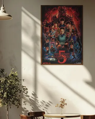 Produktbild von Stranger Things 5 Poster One Sheet 61 x 91,5 cm