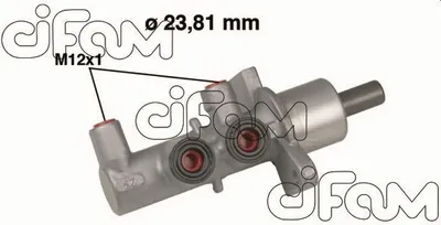 Produktbild von CIFAM 202-567 Bremszylinder Hauptbremszylinder für OPEL Astra G CC (T98) Zafira A (T98) Astra G Caravan (T98) ASTRA G Cabriolet (F67) Astra G Coupe