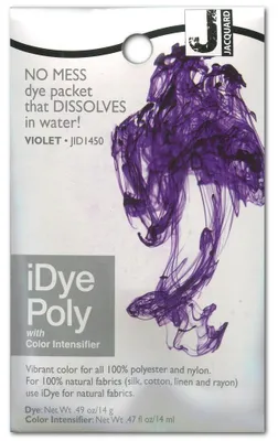 Textilfarbe für Polyester, Nylon – Violett – 14 g