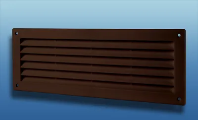 Produktbild von Türlüftungsgitter MV450 einseitig : braun standard Farbe: braun Ausführung: standard