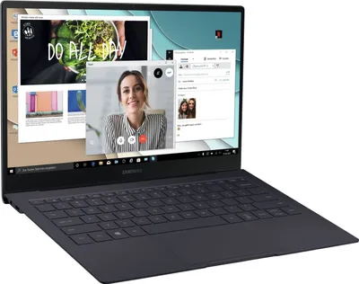 Produktbild von SAMSUNG Book S 13,3' 256GB Notebook  -  / Farbe:grau