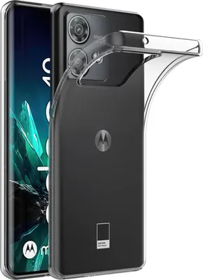 Image de Etui pour Motorola Edge 40 Neo étui de protection TPU souple, transparent et fin
