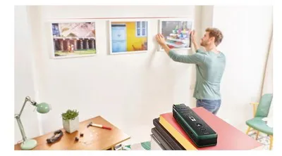 Imagen del producto de Telémetro láser BOSCH Zamo de 40 metros, con 3 adaptadores, 2 pilas recargables HR03 AAA y guía de inicio rápido